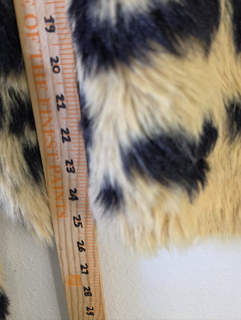 For The Republic Leopard-Print Faux Fur Sweater in Black & Tan - Picture 5 of 6